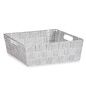 Cestino Multiuso Bianco Stoffa 3 L 23 x 8 x 27 cm (48 Unità)