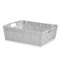 Cestino Multiuso Bianco Stoffa 3 L 23 x 8 x 27 cm (48 Unità)