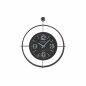 Orologio da Parete DKD Home Decor Nero Cristallo Ferro 64 x 9 x 73 cm