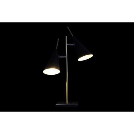 Lampada da tavolo DKD Home Decor Nero Dorato Metallo 25 W 220 V 38 x 16 x 64 cm