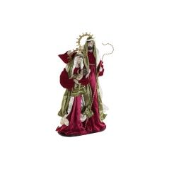 Presepe di Natale DKD Home Decor Bianco Rosso Verde 48 x 28 x 90 cm