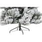 Albero di Natale DKD Home Decor Bianco Verde Polietilene Nevoso 140 x 140 x 210 cm