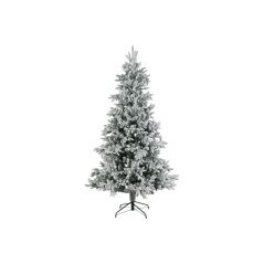 Christmas Tree DKD Home Decor White Green Polyethylene Snowfall 140 x 140 x 210 cm