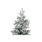 Albero di Natale DKD Home Decor Bianco Verde Polietilene Nevoso 140 x 140 x 210 cm