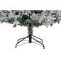 Albero di Natale DKD Home Decor Bianco Verde Polietilene Nevoso 140 x 140 x 210 cm