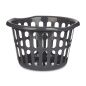 Basket Anthracite polypropylene 27 L 40 x 25 x 40 cm (18 Units)