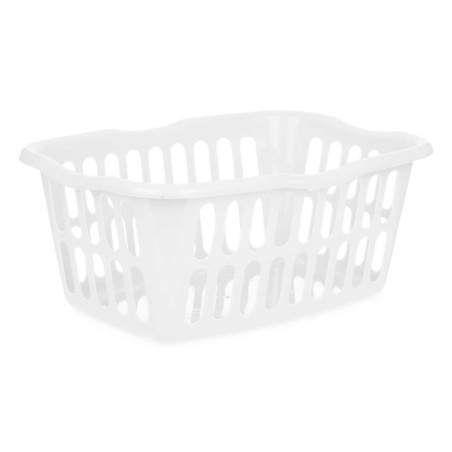 Basket White polypropylene 50 L 58 x 24 x 42 cm (12 Units)