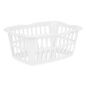 Basket White polypropylene 50 L 58 x 24 x 42 cm (12 Units)