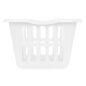 Basket White polypropylene 50 L 58 x 24 x 42 cm (12 Units)