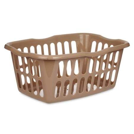 Basket Taupe polypropylene 50 L 58 x 24 x 42 cm (12 Units)