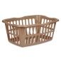 Basket Taupe polypropylene 50 L 58 x 24 x 42 cm (12 Units)