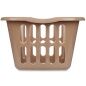 Basket Taupe polypropylene 50 L 58 x 24 x 42 cm (12 Units)