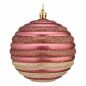 Set of Christmas balls Circles Pink Plastic 10 x 11 x 10 cm (6 Units)