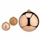 Set of Christmas balls Copper Plastic 15 x 16 x 15 cm (4 Units)