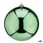 Christmas Bauble Green Plastic 20 x 20 x 20 cm (12 Units)