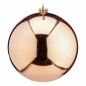 Christmas Bauble Copper Plastic 20 x 21 x 20 cm (12 Units)