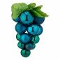 Christmas Bauble Grapes Large Blue Plastic 22 x 33 x 22 cm (8 Units)