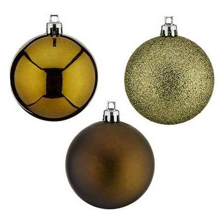 Set of Christmas balls Green Plastic 6 x 7 x 6 cm (30 Units)