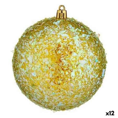 Set of Christmas balls Green 10 cm (12 Units)