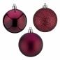 Set of Christmas balls Purple Plastic 6 x 7 x 6 cm (30 Units)