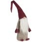 Decorative Figure Gnome White Grey Pink Polyester Wood Sand 20 x 100 x 25 cm (8 Units)