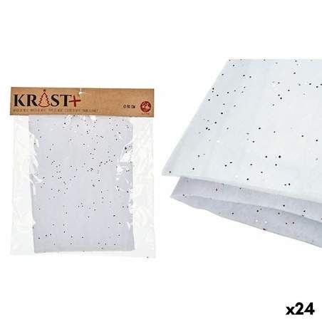 Accessorio per Presepe Tappeto Bianco 50 x 0,01 x 50 cm (24 Unità)