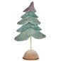 Albero di Natale Velluto Turchese 16 x 55 x 29 cm (4 Unità)