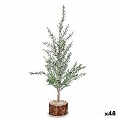 Albero di Natale Marrone Verde Legno Plastica 5,5 x 34 x 10,5 cm (48 Unità)