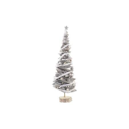 Albero di Natale DKD Home Decor Naturale Betulla Nevoso 34 x 34 x 102 cm