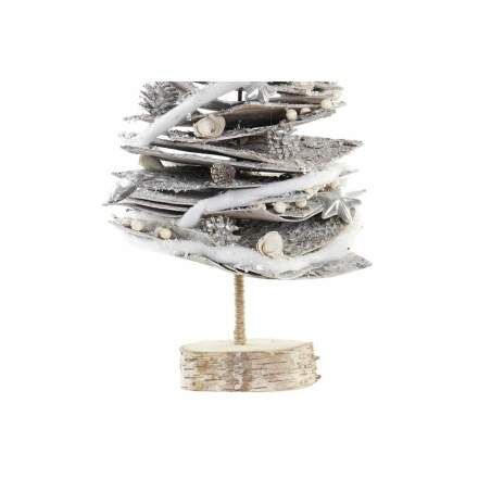 Albero di Natale DKD Home Decor Naturale Betulla Nevoso 34 x 34 x 102 cm