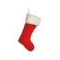 Christmas bauble Christmas Stocking Red Cloth 28 x 4 x 46 cm (12 Units)