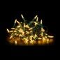 Wreath of LED Lights Yellow 900 x 10 x 2 cm (12 Units)