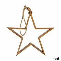 Christmas bauble Star Brown...