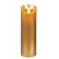 LED Candle Golden 8 x 8 x 25 cm (12 Units)