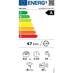 Lavatrice Electrolux EA2F6820CF 1200 rpm 8 kg 60 cm