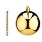 Set of Christmas balls Golden PVC Ø 7 cm (12 Units)