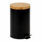 Rubbish Bin Andrea House cc72108 Black Metal 12 L