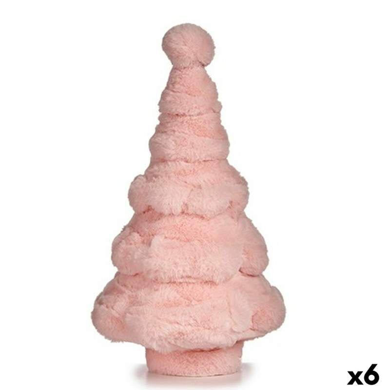 Albero di Natale Polare Rosa 22 x 38 x 22 cm (6 Unità)