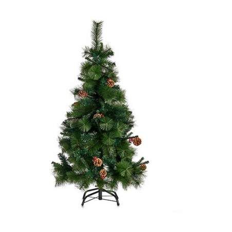 Albero di Natale Rosso Metallo Verde Plastica (Ø 80 x 180 cm)