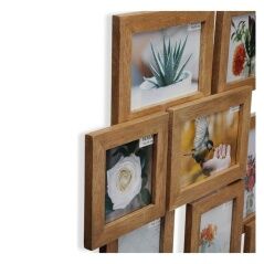 Portafoto Versa VS-22130024 Multiplo Legno (2,5 x 65 x 58,5 cm) (65 x 58 cm)