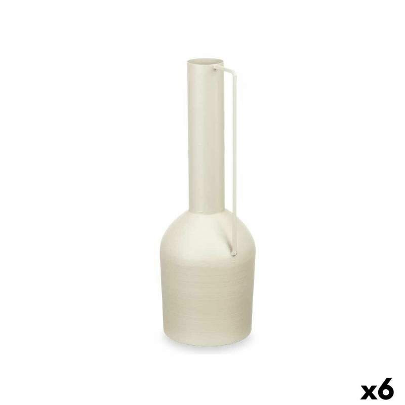 Vaso Alto Marrone Chiaro Acciaio 13 x 39 x 13 cm (6 Unità)