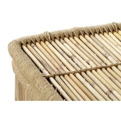 Set di Cestini DKD Home Decor Naturale Corda Bambù (46 x 46 x 55 cm)