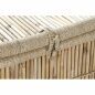 Basket set DKD Home Decor Natural Rope Bamboo (46 x 46 x 55 cm)