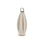 Lampada da tavolo Home ESPRIT Marrone Lino Metallo Corda 25 x 25 x 60 cm