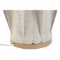 Desk lamp Home ESPRIT Brown Linen Metal Rope 25 x 25 x 60 cm