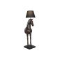 Floor Lamp Home ESPRIT Black Dark brown Resin 50 W 220 V 47 x 40 x 153 cm