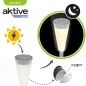 Solar garden lights Aktive Plastic 6,7 x 39 x 6,7 cm (24 Units)