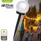 Solar garden lights Aktive Plastic 10 x 34 x 10 cm (24 Units)