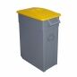 Secchio per Raccolta Differenziata Denox 65 L Giallo (2 Unità)