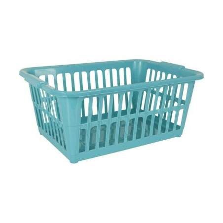 Laundry basket Tontarelli Classic Blue 35 L 58 x 41 x 24 cm (12 Units)